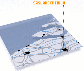 3d view of Sas van Gent Wijk