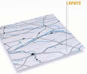 3d view of Le Fays