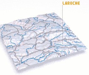 3d view of La Roche