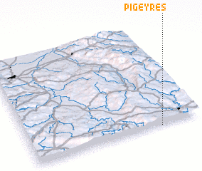 3d view of Pigeyres