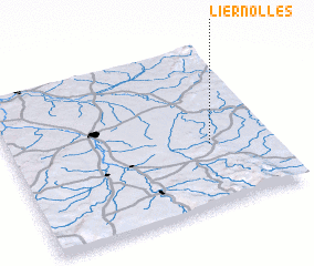 3d view of Liernolles