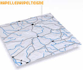 3d view of La Chapelle-Vaupelteigne