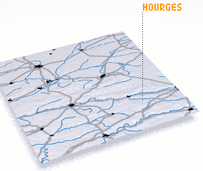 3d view of Hourges