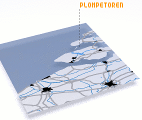 3d view of Plompetoren