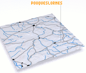 3d view of Pouques-Lormes