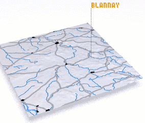 3d view of Blannay