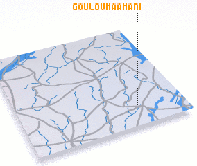 3d view of Goulouma Amani