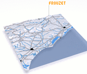 3d view of Frouzet