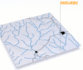 3d view of Oke Ijebu