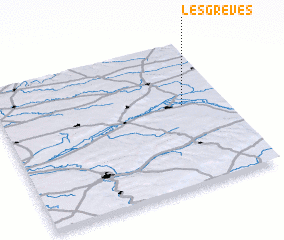 3d view of Les Grèves