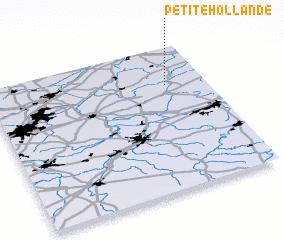 3d view of Petite Hollande