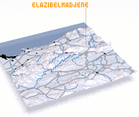 3d view of El Azib el Madjene