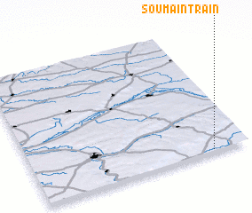 3d view of Soumaintrain