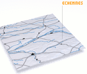 3d view of Échemines