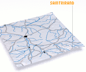 3d view of Saint-Rirand