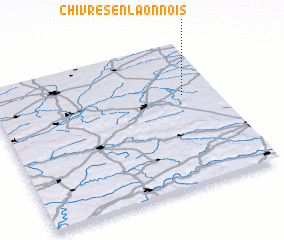 3d view of Chivres-en-Laonnois