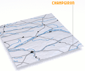 3d view of Champgiron