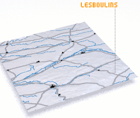 3d view of Les Boulins