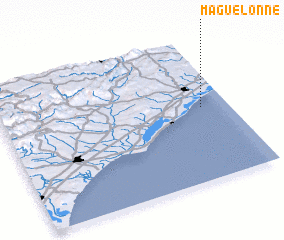 3d view of Maguelonne