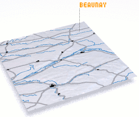 3d view of Beaunay