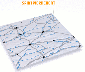 3d view of Saint-Pierremont