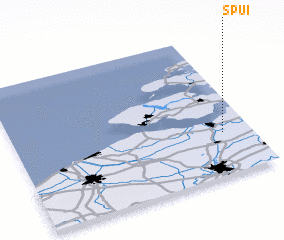 3d view of Spui