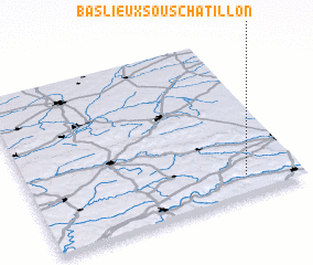 3d view of Baslieux-sous-Châtillon