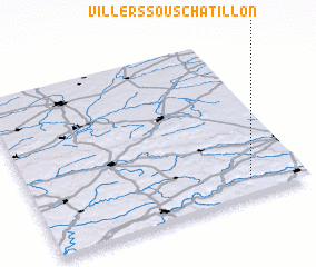 3d view of Villers-sous-Châtillon