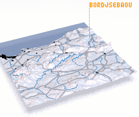 3d view of Bordj Sebaou