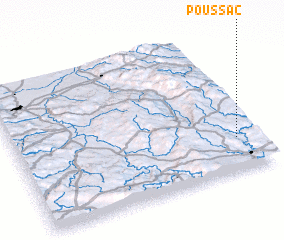 3d view of Poussac