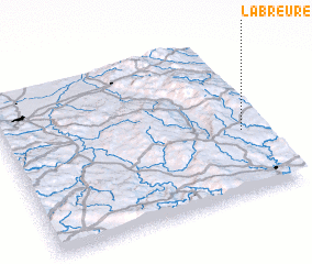 3d view of La Breure