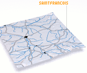 3d view of Saint-François