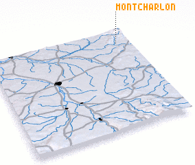 3d view of Mont-Charlon