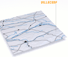 3d view of Villecerf