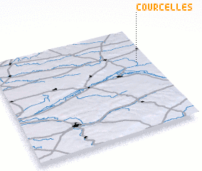 3d view of Courcelles