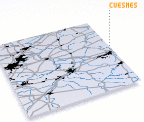 3d view of Cuesmes