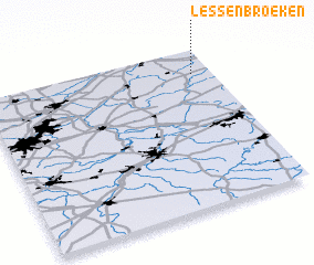 3d view of Lessenbroeken