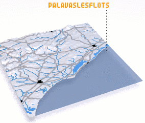 3d view of Palavas-les-Flots