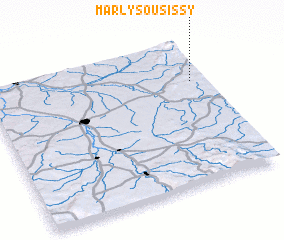 3d view of Marly-sous-Issy