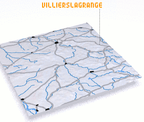 3d view of Villiers-la-Grange