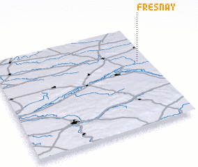 3d view of Fresnay