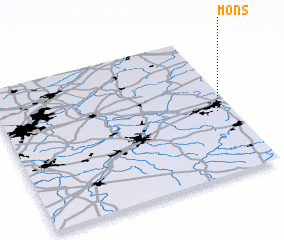 3d view of Mons