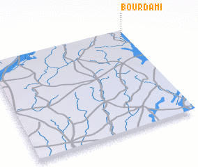 3d view of Bourdami