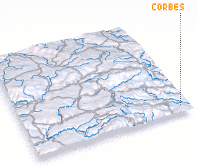 3d view of Corbés