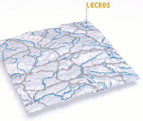 3d view of Le Cros