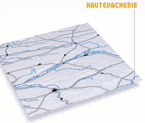 3d view of Haute Vacherie