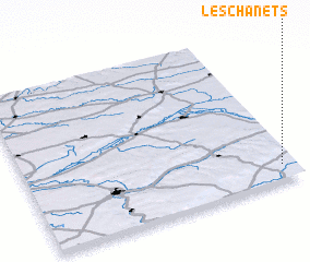 3d view of Les Chanets