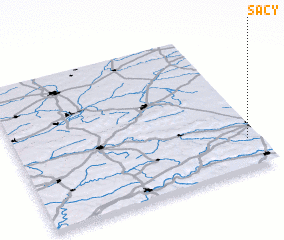 3d view of Sacy