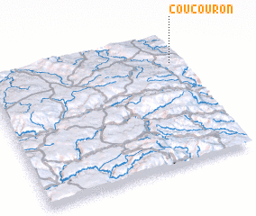 3d view of Coucouron