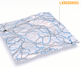 3d view of Lérigneux